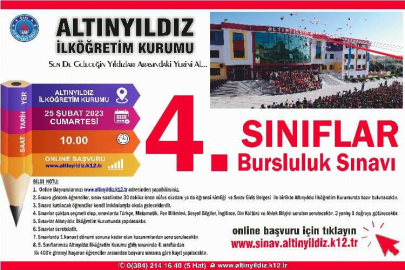 ALTINYILDIZ FEN LİSESİ NEVŞEHİR 1.Sİ