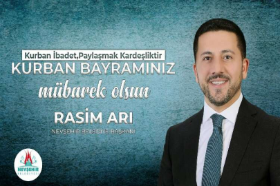 BELEDİYE BAŞKANI RASİM ARI KURBAN BAYRAMI’NI KUTLADI