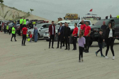 Özel öğrenciler Kapadokya’yı Off Road araçlarıyla gezdi