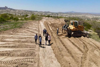 Ortahisar – Göreme yol yapım çalışmaları başladı