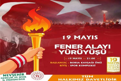 Nevşehir’de 19 Mayıs kutlama programı