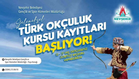 Geleneksel Türk Okçuluğu Kursu kayıtları başladı