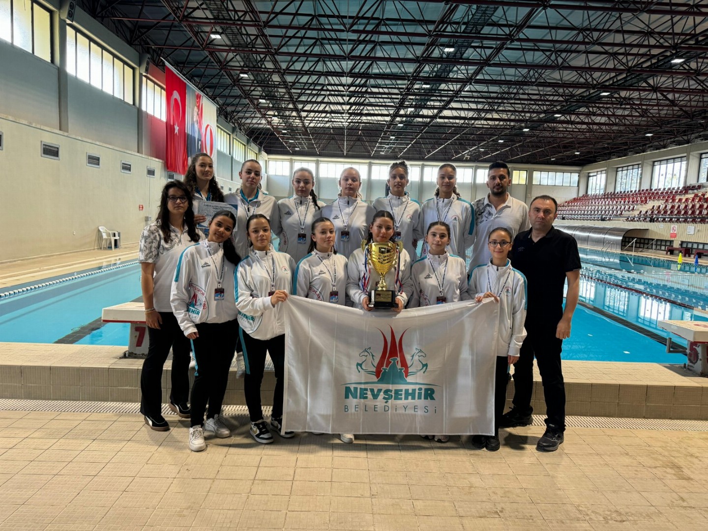 Nevşehir Belediyesi U16 Kadın Sutopu Takımı Cumhuriyet Kupası’nda 3. Oldu