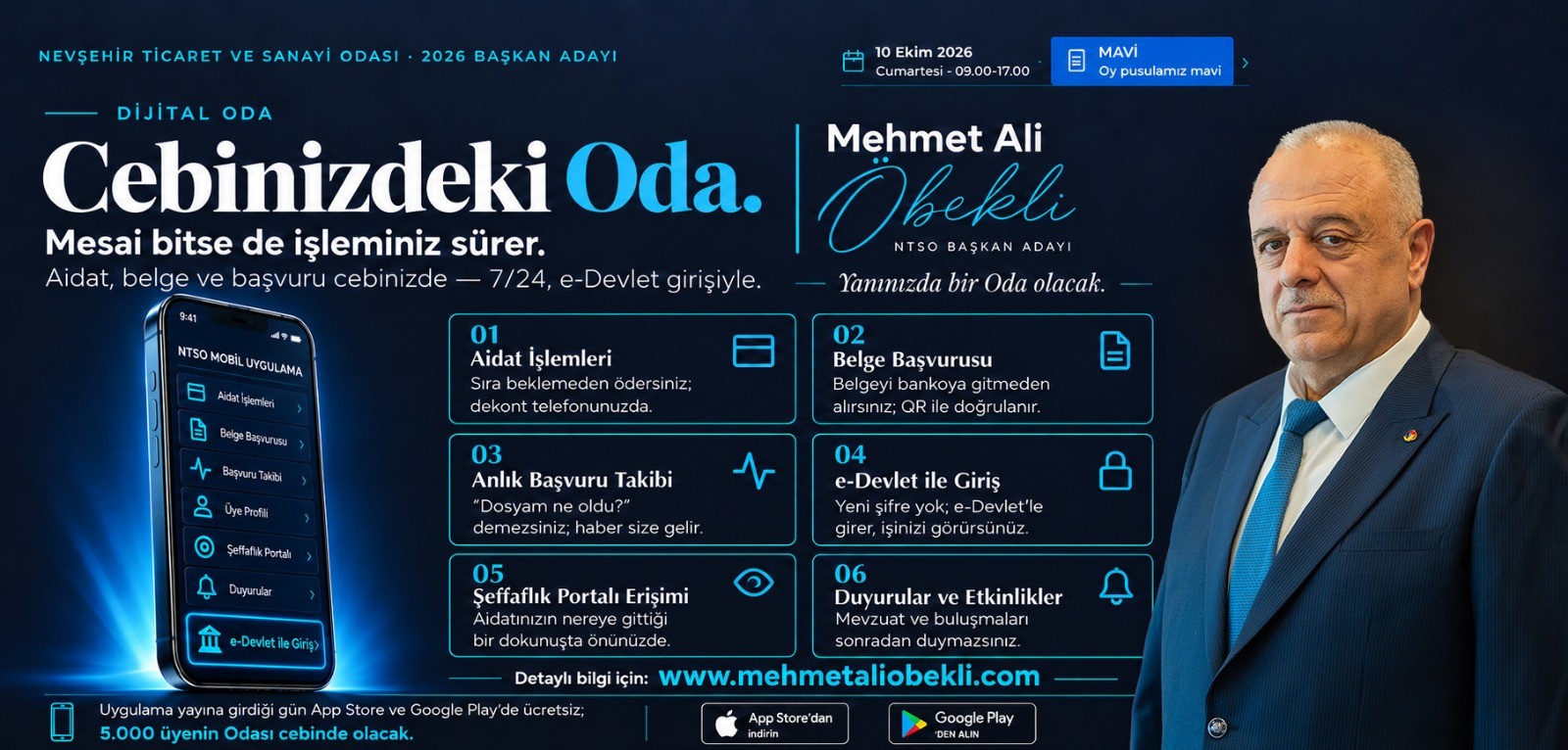 NTSO Başkan Adayı Öbekli’den “Dijital Oda” Projesi